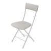Стул складной светло-серый/матовый серый ССН1М/8 (НИКА)
