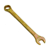 Ключ рожково-накидной 14мм желтый цинк 736-059