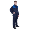 Костюм ИТР (куртка+брюки) синий+василек 52-54/170-176