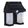 Фонарь садовый на солн.батарее настенный, 3 режима ЕРМАК 224-104