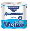 Полотенце бумаж. 2-хсл. VEIRO 2шт/12
