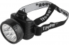 Фонарь налобный TG9 (акк.4V 0.9Ah) 9 св/д,черный/пластик,3 режима,з/у 220V