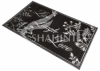 Коврик придверный резиновый с покрытием SHAHINTEX SH08 45*75 серебро
