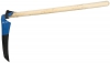 Коса-серпан с тулейкой с деревянным черенком 1м