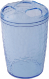Подставка для зубных щеток  Natural stone голубой прозрачный BQ 1214 ГЛПР
